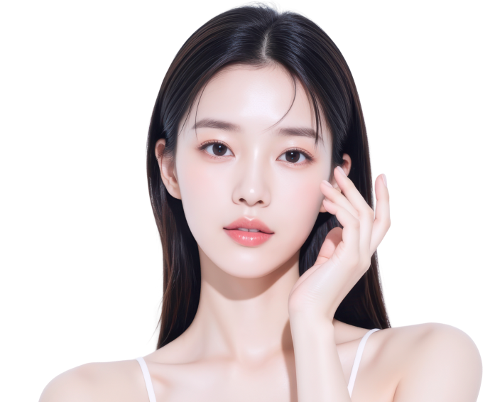 고우리 스킨부스터 시술 부위 모델 이미지