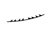 Omega thread shape