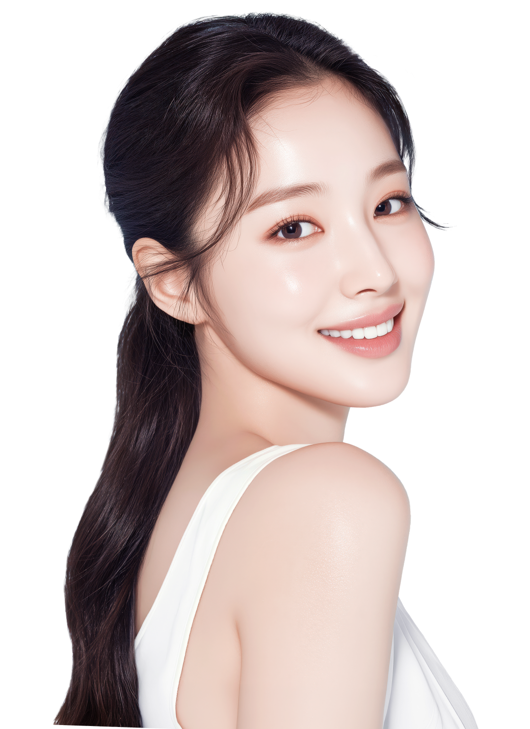 티타늄 리프팅 모바일 메인 비주얼 모델 이미지