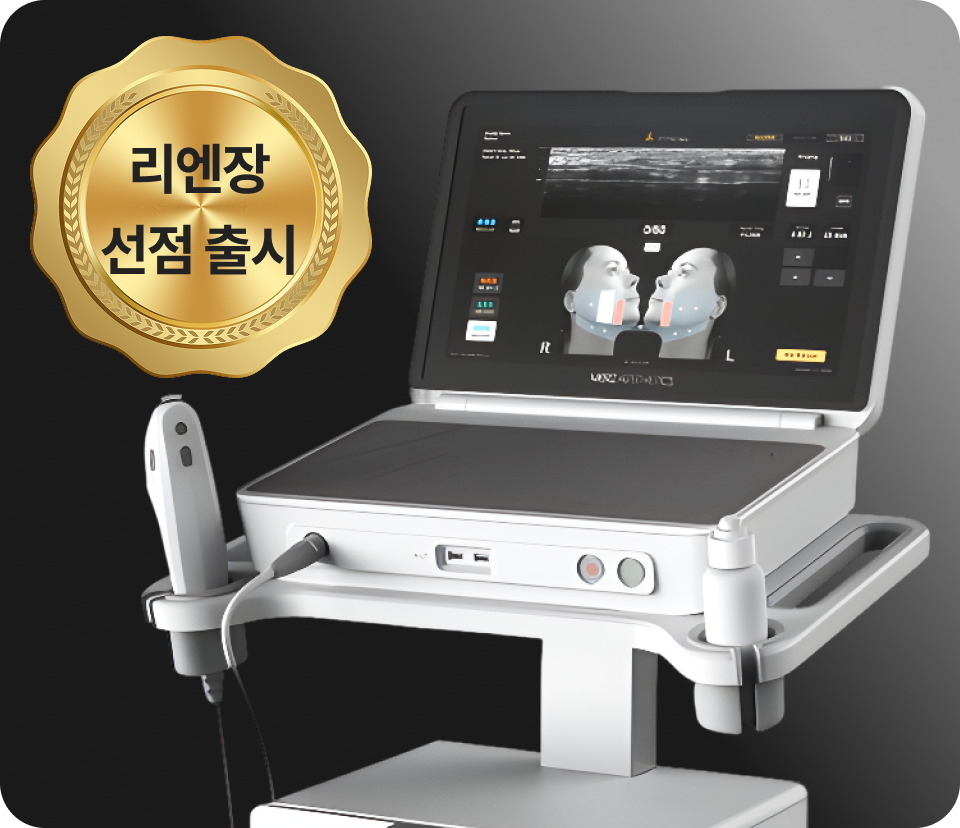 울쎄라피프라임 기기 모바일 이미지, 울쎄라 DeepSEE 기술로 SMAS층까지 에너지를 전달하는 구조